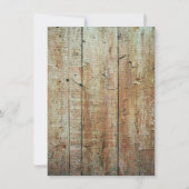 カントリーメイソンジャースバーンウッド結婚式招待状 招待状 (裏面)