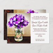 カントリーメイソンジャーハイドランジア結婚式招待状 招待状 (正面/裏面)