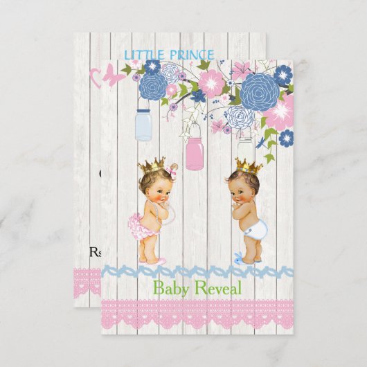 カントリーメイソンジャーベビーリビール招待状 招待状 (正面/裏面)