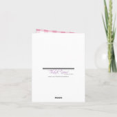 カントリーメイソンジャールデイジーピンクサンキューカード サンキューカード (裏面)