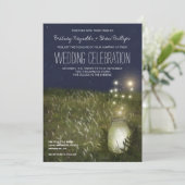 カントリーメイソンジャー+ホタル結婚式招待状 招待状 (スタンド正面)