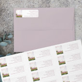 カントリーメドウウォーターカラーダスティーバラアドレス ラベル