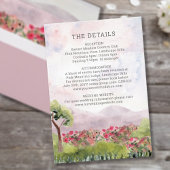 カントリーメドウウォーター結婚カラーの詳細 エンクロージャーカード