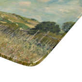 カントリーメドウランドスケープ(by Alfred Sisley) カッティングボード (角)