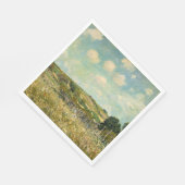 カントリーメドウランドスケープ(by Alfred Sisley) スタンダードランチョンナプキン (角)