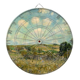 カントリーメドウランドスケープ(by Alfred Sisley) ダーツボード