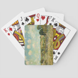 カントリーメドウランドスケープ(by Alfred Sisley) トランプ