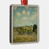 カントリーメドウランドスケープ(by Alfred Sisley) メタルオーナメント (右)