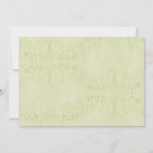 カントリーメ素朴イソンジャーペニーポピーブーケピンク 招待状 (裏面)