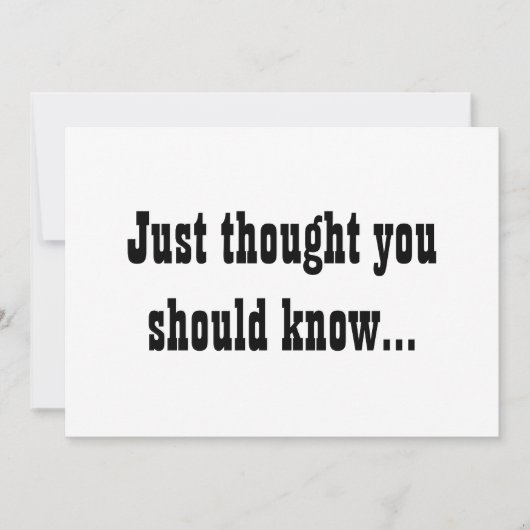 カントリーモダンカウボーイシンプル妊娠 案内状 (正面)