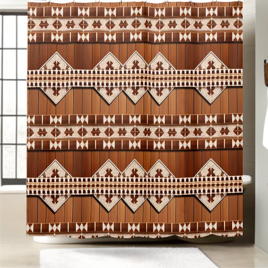 カントリーモダンシャワーカーテンスタイル1 シャワーカーテン