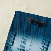 カントリーモダン・ミュージック・ギター ビーチタオル (インサイチュ)