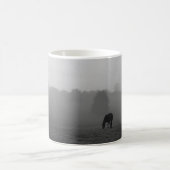 カントリーモーニンググレースケールコーヒーマグ コーヒーマグカップ (中央)