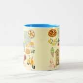 カントリーライフイタリア ツートーンマグカップ (中央)