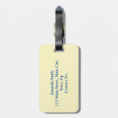 カントリーライフイタリア ラゲッジタグ (裏面縦)