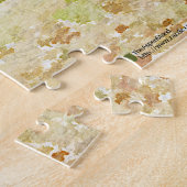 カントリーライフキャビンズウォーターカラー ジグソーパズル (側面)