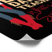 カントリーラインダンスダンサーHs0ユニアダルトホワイトスマ ポスター (角)