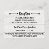 カントリーラブウェスタン素朴詳細挿入 エンクロージャーカード (正面)