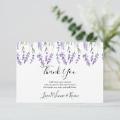 カントリーラベンダーサンキューカード サンキューカード (スタンド正面)