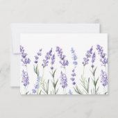 カントリーラベンダーサンキューカード サンキューカード (裏面)