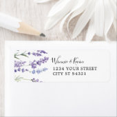 カントリーラベンダー住所 シール (インサイチュ)