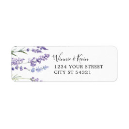 カントリーラベンダー住所 シール