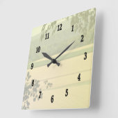 カントリーランドウォールクロック スクエア壁時計 (傾斜)