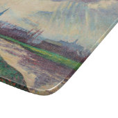 カントリーランドスケープ（Maximilien Luce著） カッティングボード (角)