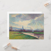 カントリーランドスケープ（Maximilien Luce著） カード (正面/裏面インサイチュ)