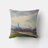 カントリーランドスケープ(Maximilien Luce著) クッション (裏面)