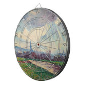 カントリーランドスケープ(Maximilien Luce著) ダーツボード (正面右)