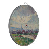 カントリーランドスケープ(Maximilien Luce著) ダーツボード (正面左)