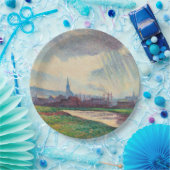 カントリーランドスケープ（Maximilien Luce著） ペーパープレート (パーティー)