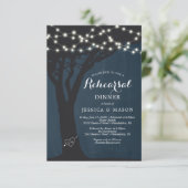 カントリーリハ素朴ーサルディナー招待状カードライト 招待状 (スタンド正面)