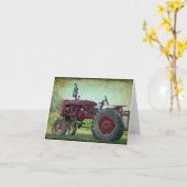 カントリーリビング カード (黄色い花)