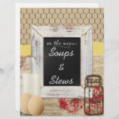 カントリーリヴィンレシピディバイダー (正面/裏面)