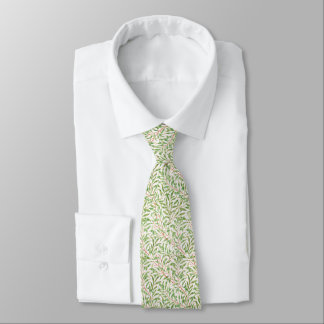 カントリーリーフとブランチWilliam Morris Art Tie ネクタイ