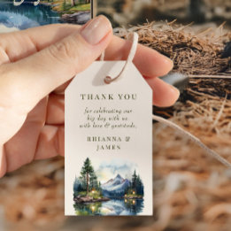 カントリーレイクウッドシーウォーターフロントの好意 ギフトタグ