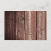 カントリーレッドバーンズゲ結婚スト詳細 エンクロージャーカード (裏面)