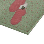 カントリーレッドミッテンスガラスの切断板 カッティングボード (角)