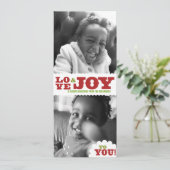 カントリーレトロラブ&ジョイダブルフォトカード シーズンカード (スタンド正面)