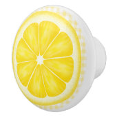 カントリーレモンフルーツセラミックノブ セラミックノブ (右)