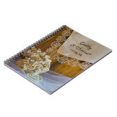 カントリーレースとフラワーズバ結婚ンズ ノートブック (左側)