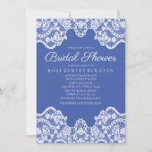 カントリーレースブライダルシャワー招待状 招待状 (正面)