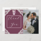 カントリーレースメイスンジャールブルゴーニュ サンキューカード (正面/裏面)