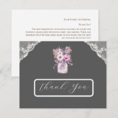 カントリーレースメイソンジャールグレーサンキューカード サンキューカード (正面/裏面)