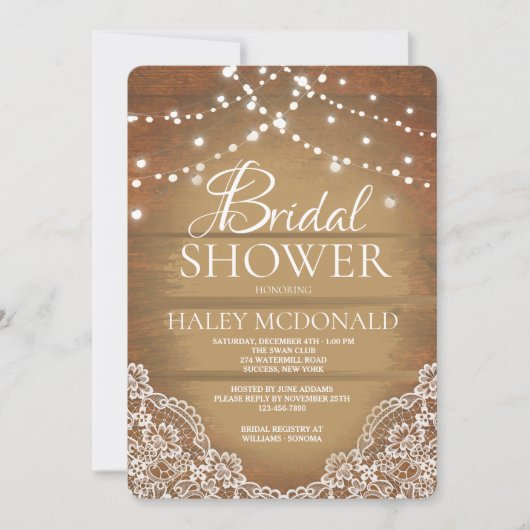 カントリーレース招待状 招待状 (正面)