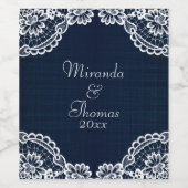 カントリーレース&デニム ワインラベル (シングルラベル)