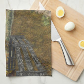 カントリーレーン秋 キッチンタオル (四つ折り)