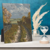 カントリーレーン秋 フォトプラーク (側面)